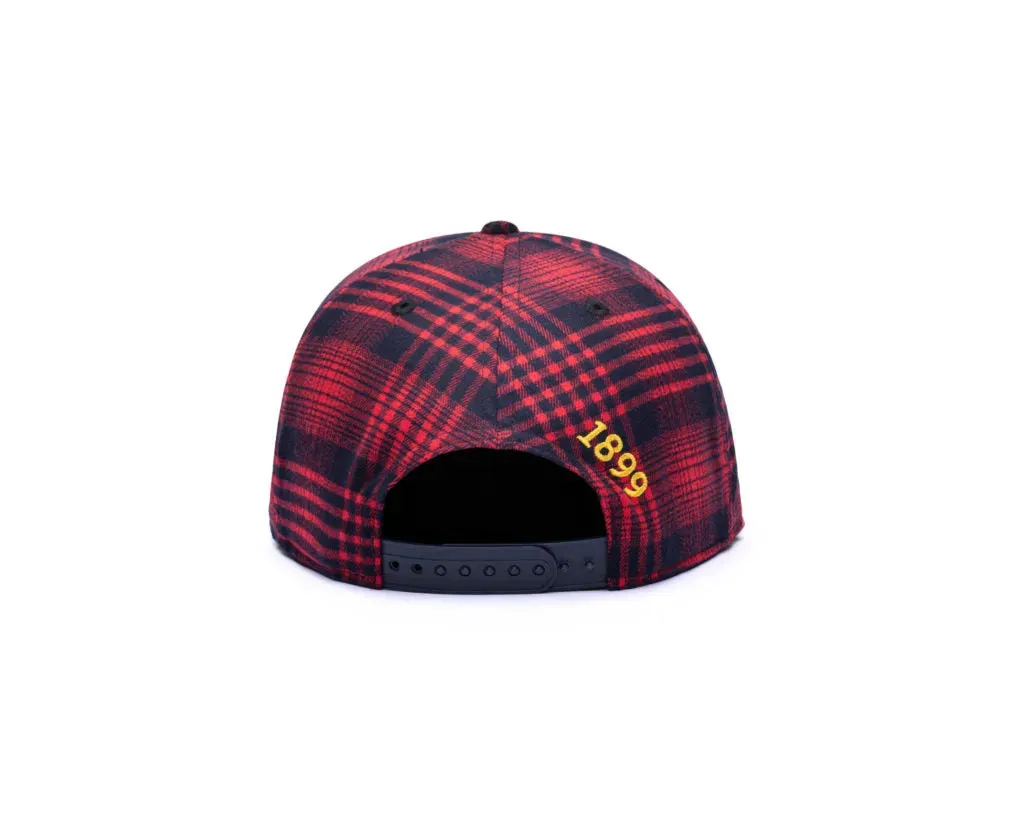 Fan Ink Collection Barcelona Hooligan Hat - Red-Navy