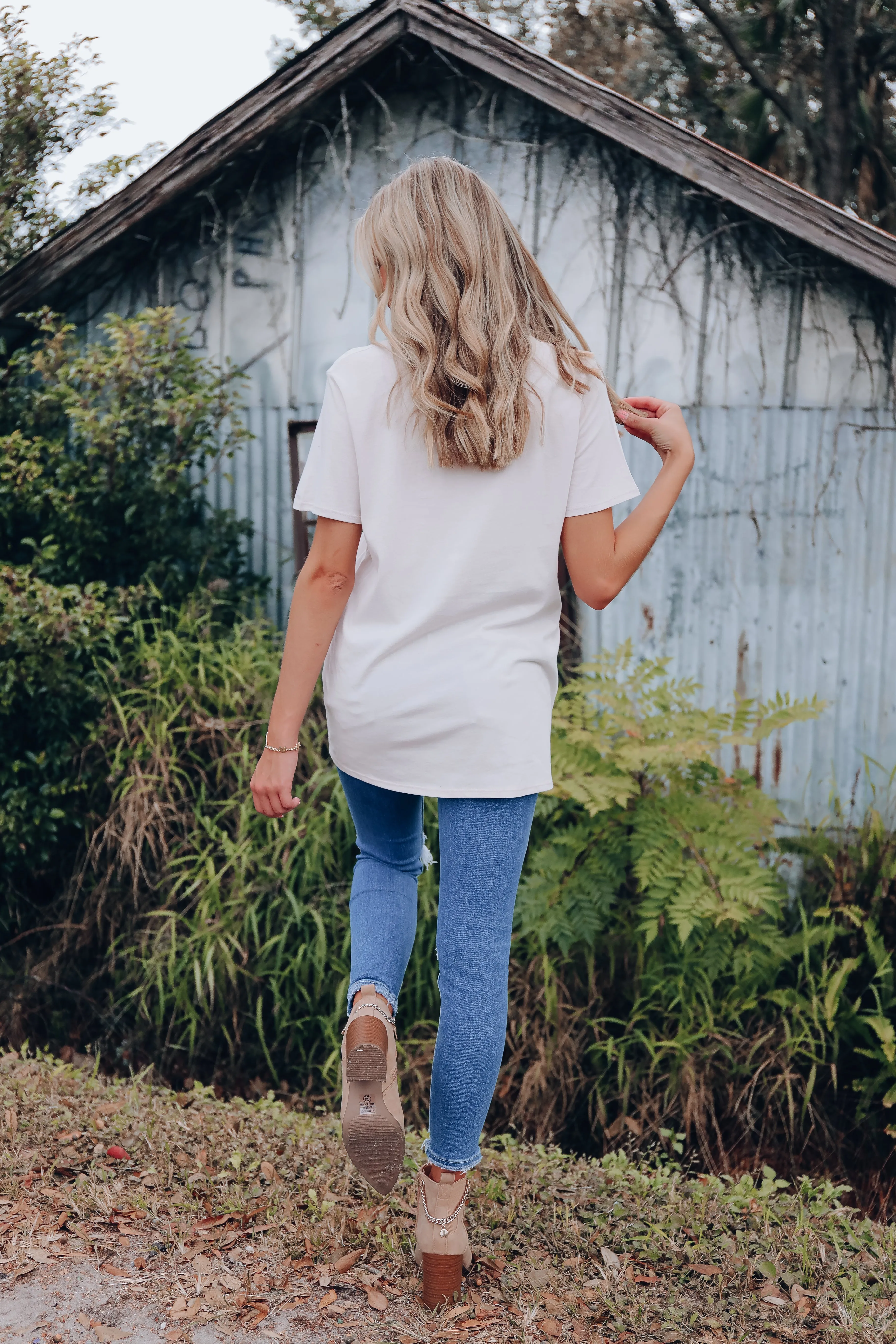 Wild West At It's Best Graphic Tee - Sand