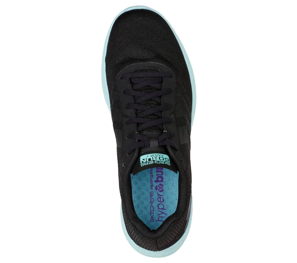 Women's Skechers GOrun Razor Plus - 130001-BKLB